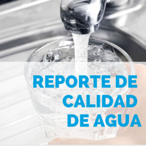 GUIA: REPORTE DE CALIDAD DE AGUA